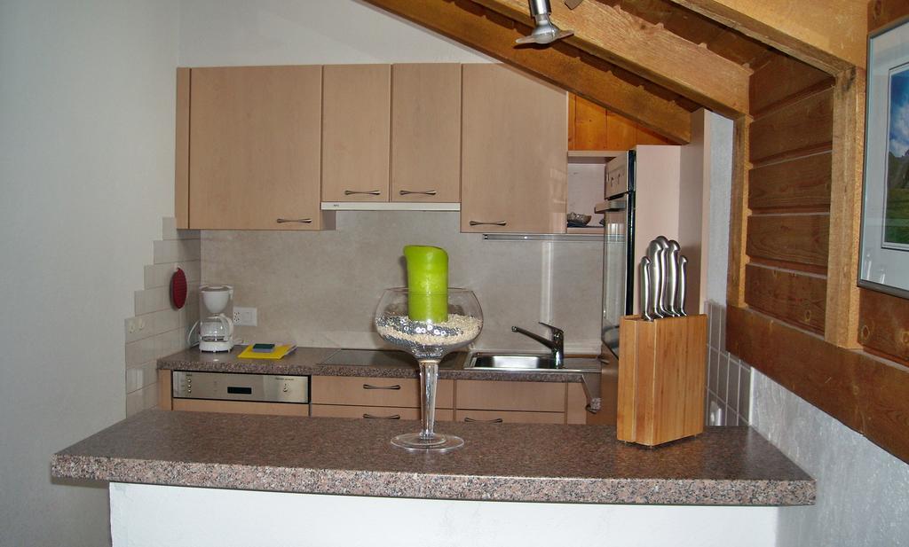 Chasa Sot-Chaunt 301 Apartman Samnaun Szoba fotó