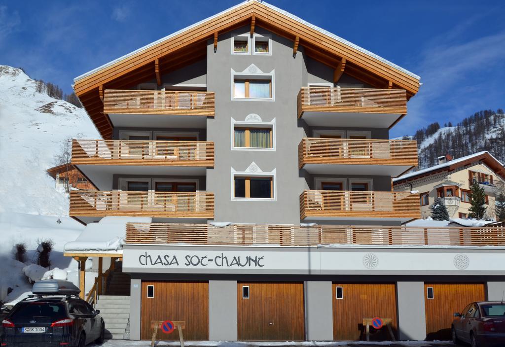 Chasa Sot-Chaunt 301 Apartman Samnaun Szoba fotó
